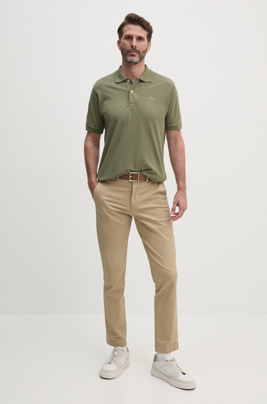 Lacoste polo L1212.... zielony SS25