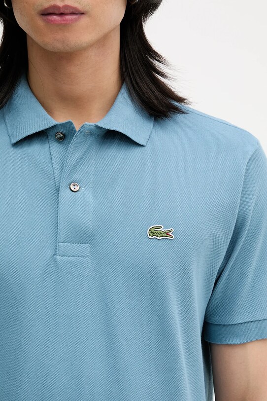 Lacoste поло блакитний L1212....