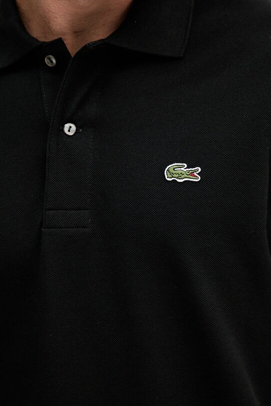 Lacoste - Тениска с яка L1212.... черен