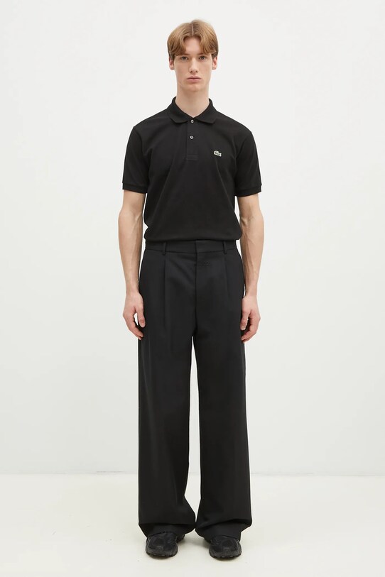 Lacoste - Тениска с яка L1212.... черен