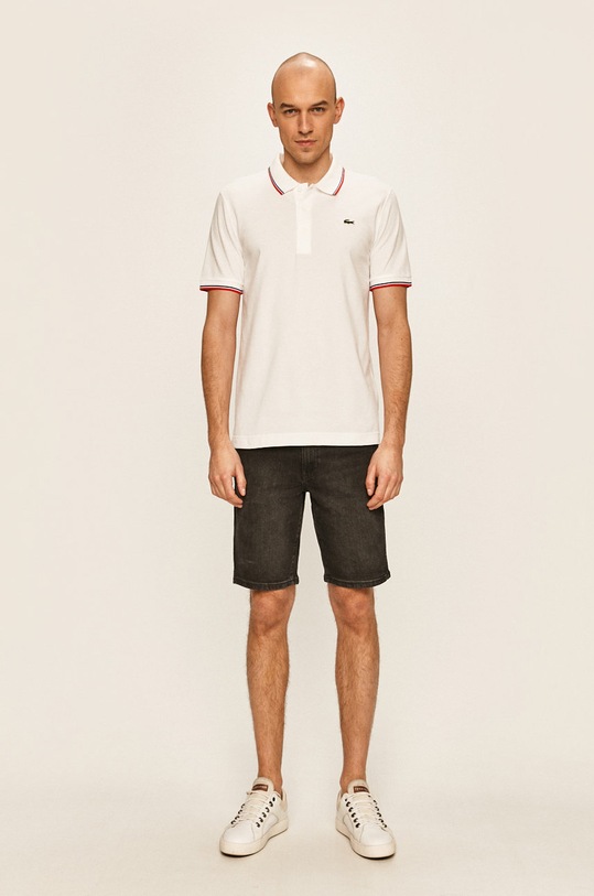 Lacoste - Pánske polo tričko YH7900 biela SS20