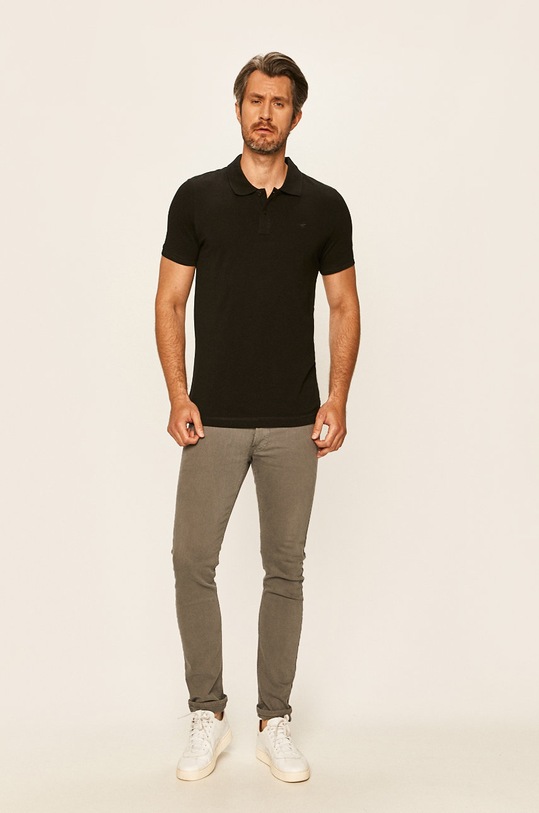 Mustang - Polo 1008810.4142 czarny AA00