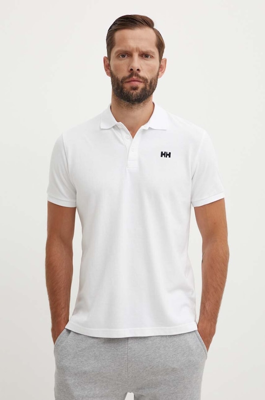 Helly Hansen bombaž polo bela 33980