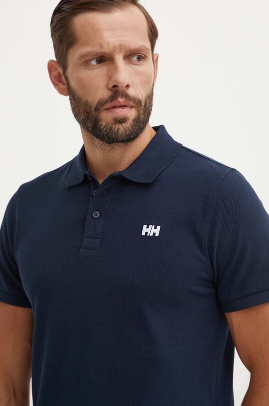 Helly Hansen polo de bumbac bumbac bleumarin 33980