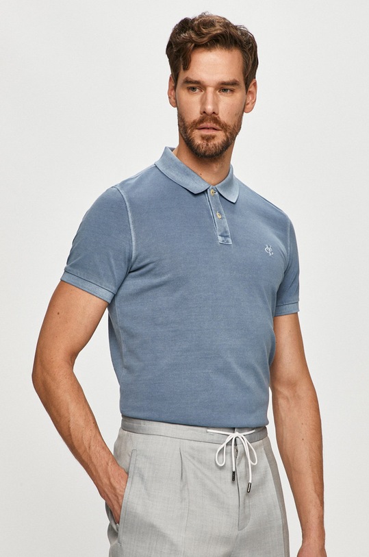 Polo majica Marc O'Polo pamuk plava M22226653024