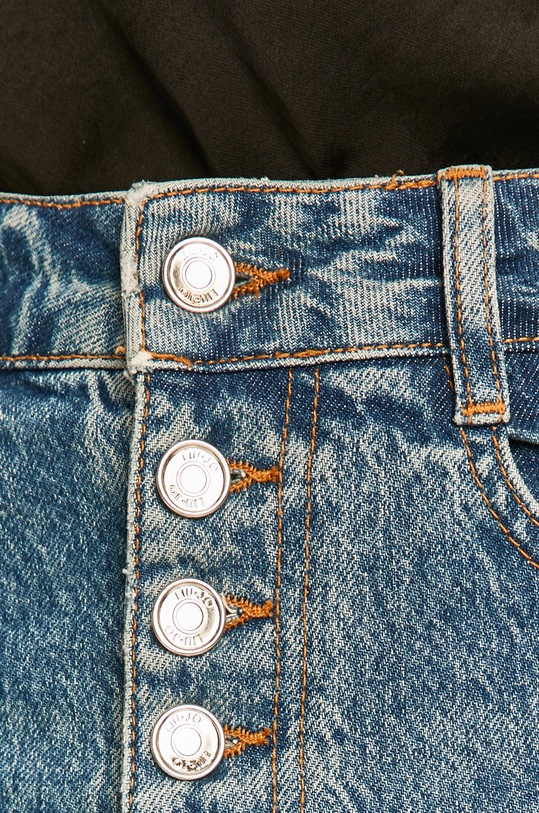 Liu Jo fustă din denim albastru UA0128.D4465