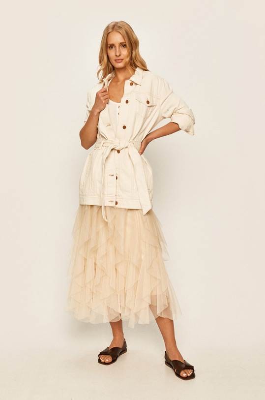 Only - Пола еластичен бежов 15201888.See