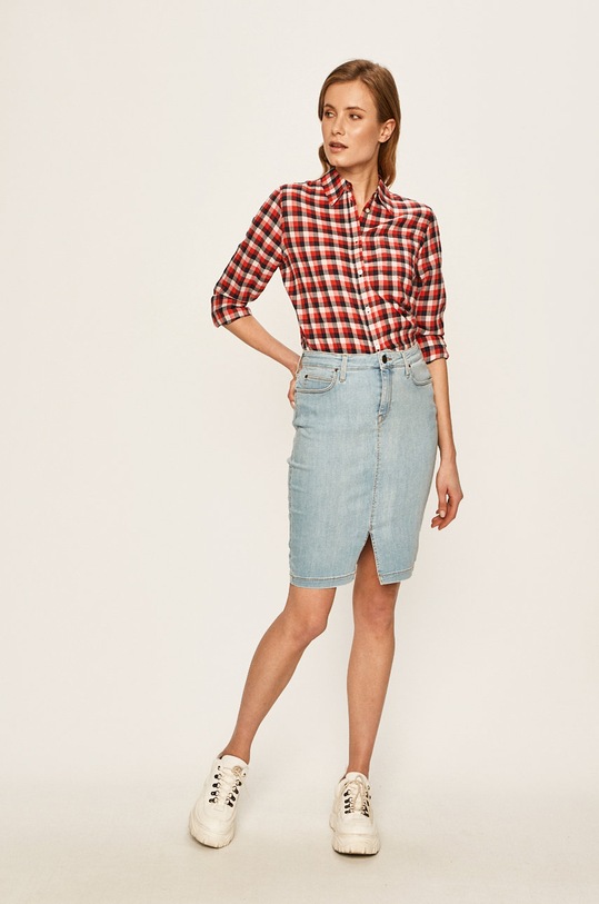 Lee - Sukňa L38GMFOC modrá AA00