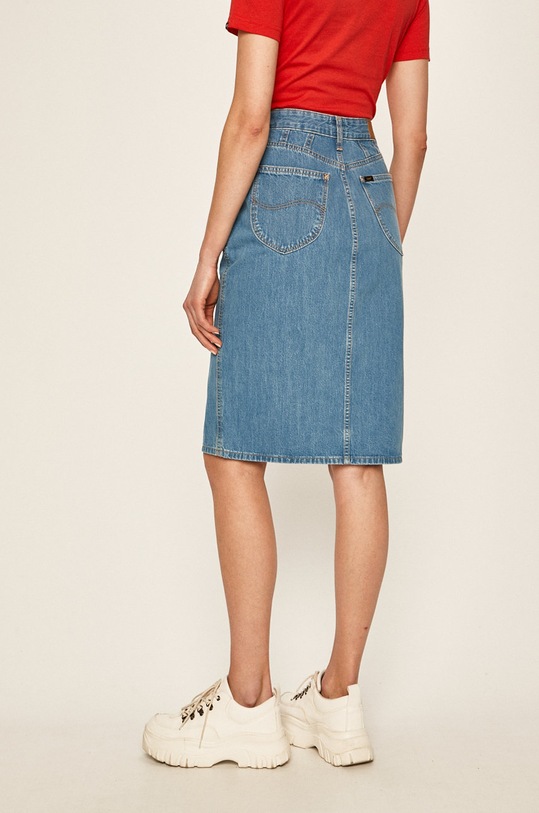 Oblečenie Lee - Rifľová sukňa L38PKEGU modrá