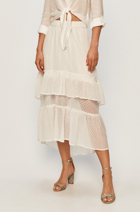 Tally Weijl - Spódnica casual biały SSKPEHENNY