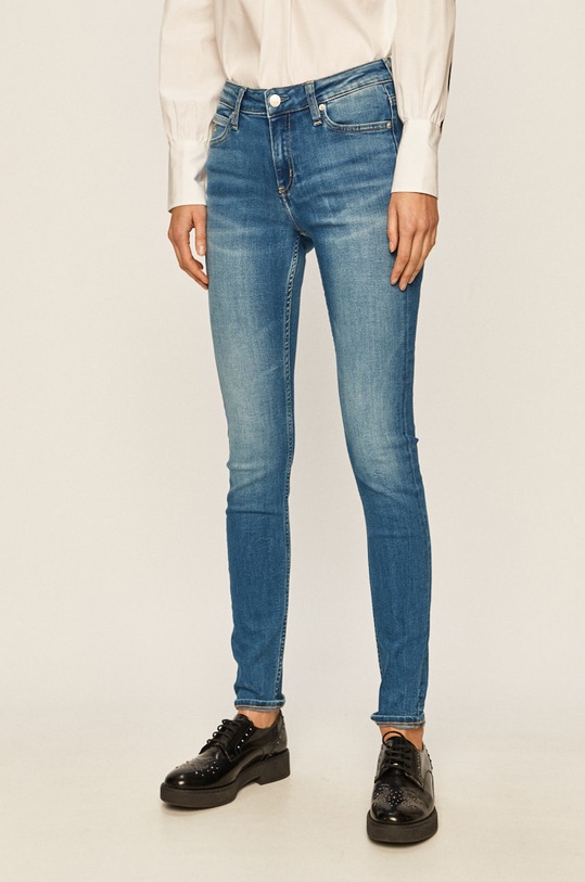Calvin Klein Jeans - Rifle modrá J20J213299