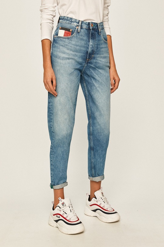 Tommy Jeans - Rifle modrá DW0DW08198