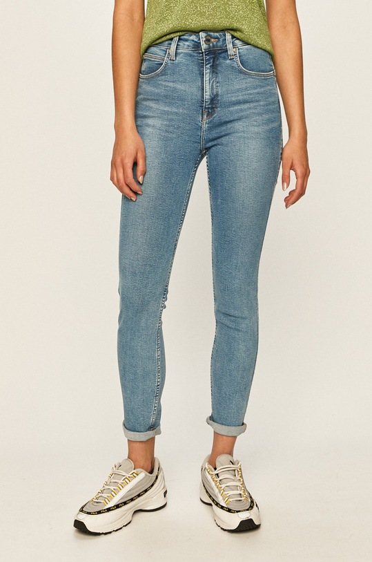 Lee - Jeansi Scarlett Ultra Hi Bo albastru L30LMXBC