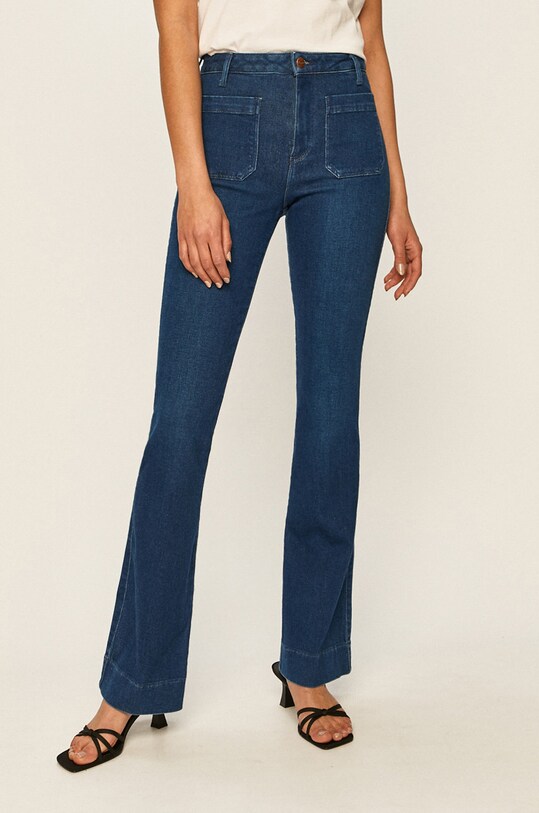 Wrangler - Džíny Flare námořnická modř W233JN69F