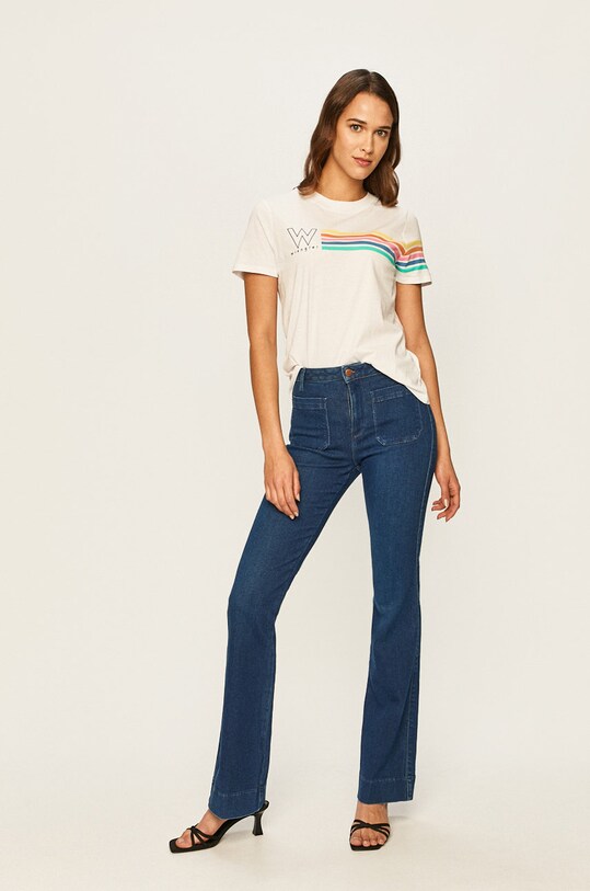 Wrangler - Džíny Flare W233JN69F námořnická modř SS20