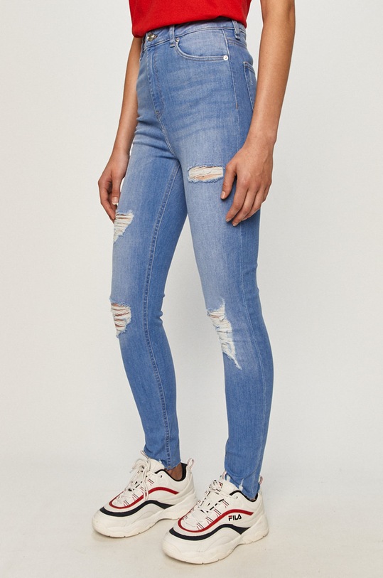 Tally Weijl - Jeansi Reene albastru SPADEREENED