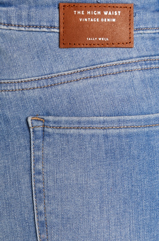 Tally Weijl - Jeansi Reene albastru SPADEREENED