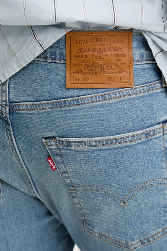 Levi's jeansy 512™ SLIM TAPER niebieski 28833.0588