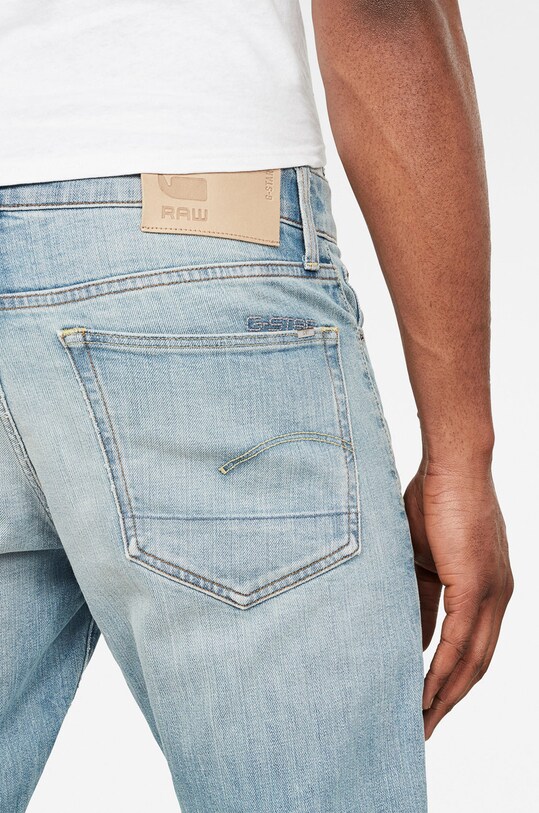 Odzież G-Star - Jeansy 3301 Tapered 51003.B767 51003.B767 niebieski