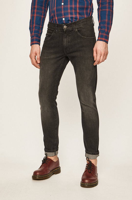 Wrangler - Jeansy Bryson czarny W14XHT120