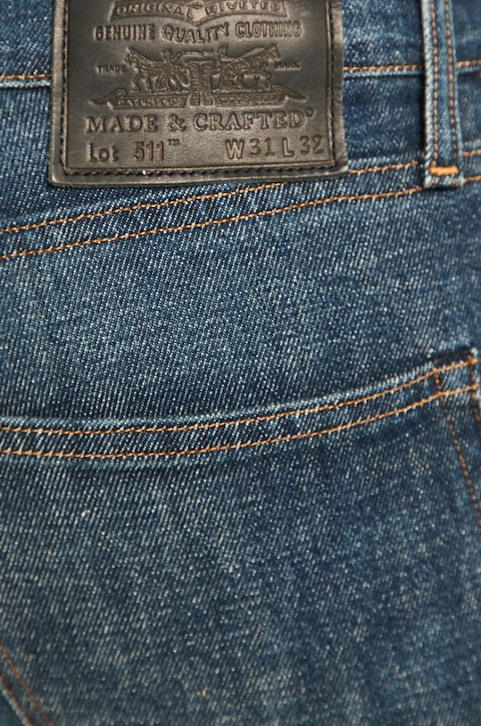 Levi's Made & Crafted - Džíny 511 56497.0067 námořnická modř