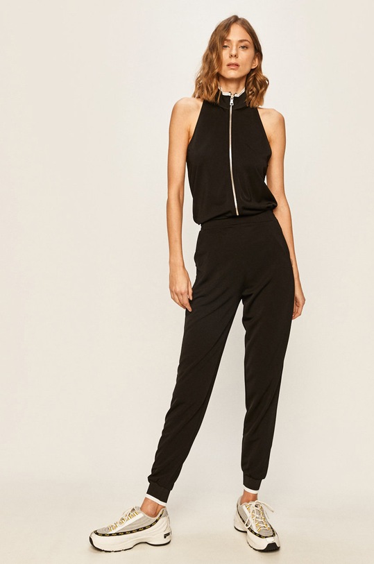 Karl Lagerfeld - Overal pletenina čierna 201W1360