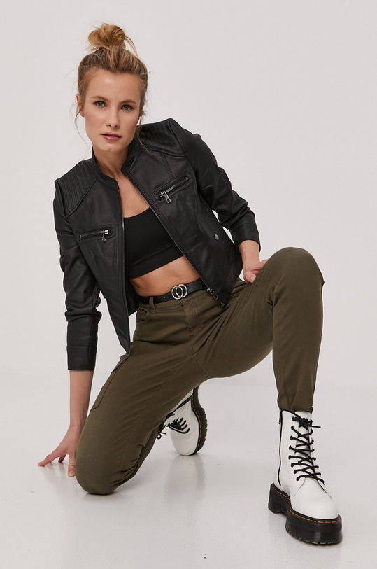 Kalhoty Noisy May 27010464 zelená AA00