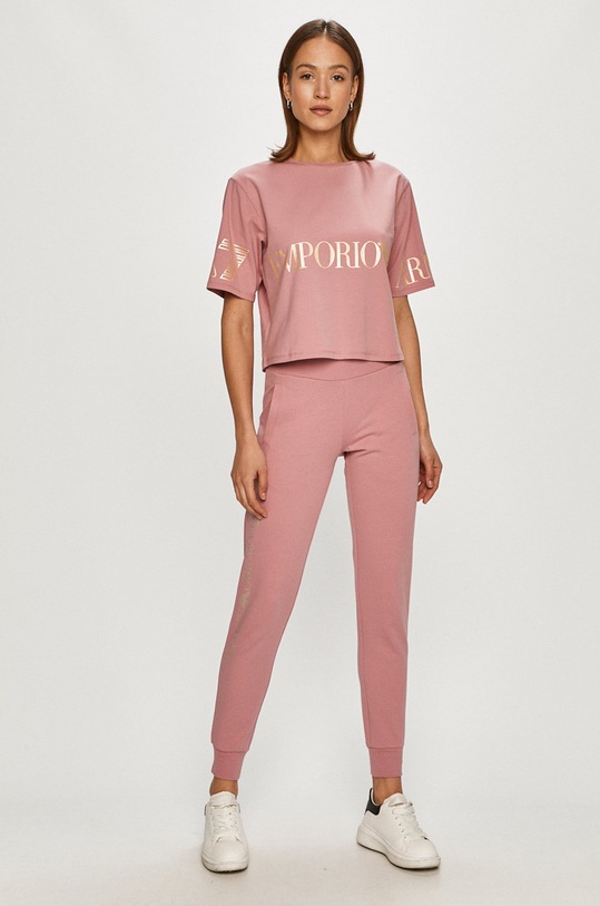 EA7 Emporio Armani - Spodnie 8NTP89.TJ31Z 8NTP89.TJ31Z różowy AA00