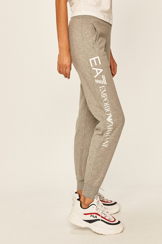 EA7 Emporio Armani - Spodnie 8NTP89.TJ31Z z elastanem szary 8NTP89.TJ31Z