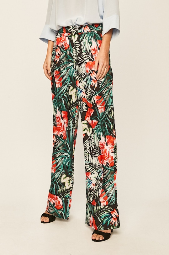 Guess Jeans - Nohavice látka viacfarebná W0GB08.WBKP0