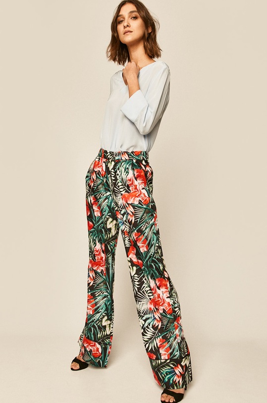 Guess Jeans - Nohavice W0GB08.WBKP0 viacfarebná SS20