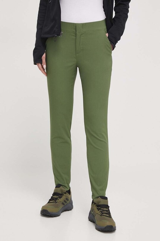 Columbia pantaloni Firwood Camp II potrivit verde 1885343