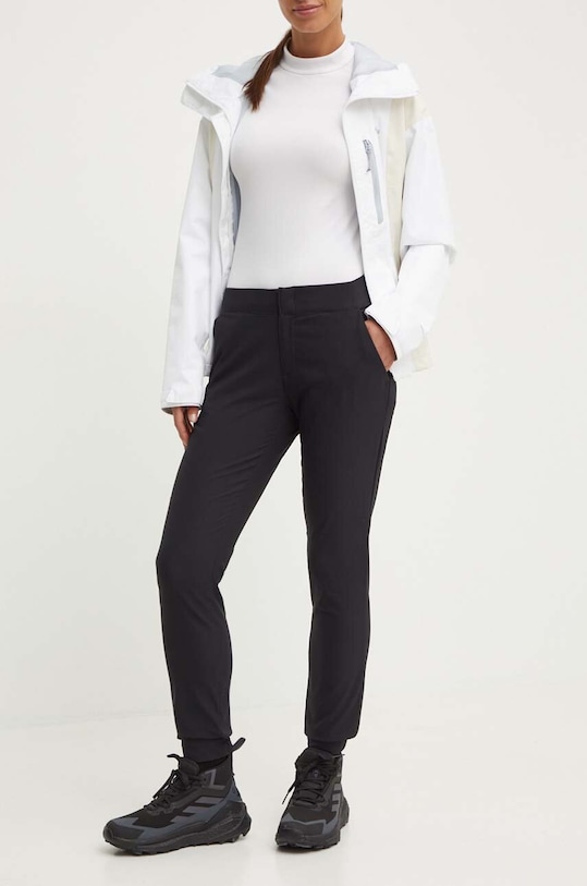 Nohavice Columbia Firwood Camp II látka čierna 1885343