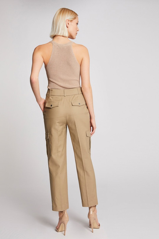 Oblečenie Morgan - Nohavice 201.PARGO.N béžová