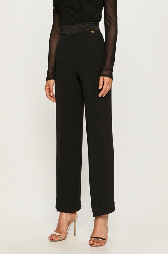 Twinset - Spodnie tkanina czarny 201TP2281