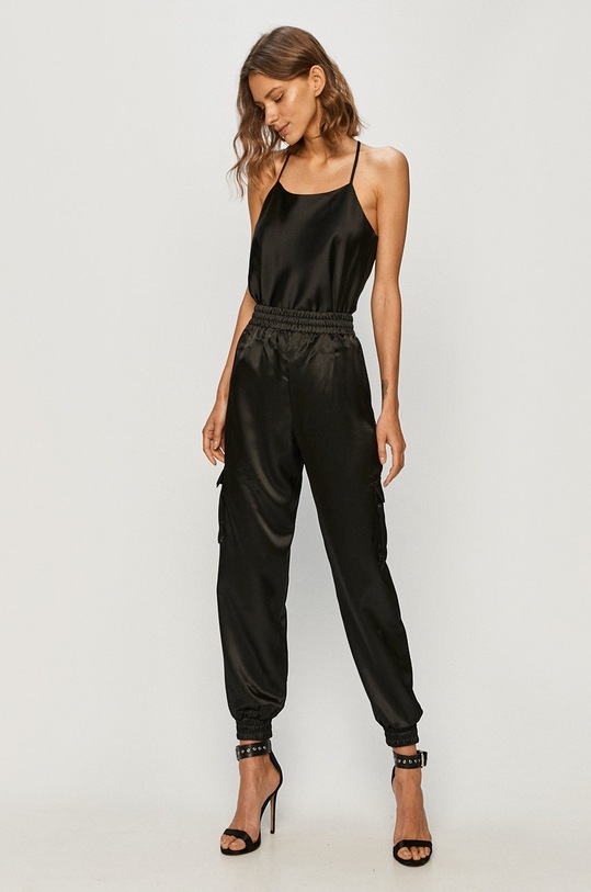 Only - Spodnie 15206274 czarny SS20