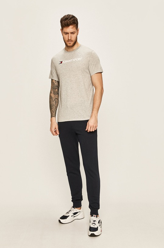Tommy Sport - Pantaloni S20S200352 bleumarin AW20