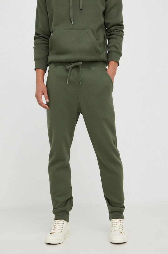 G-Star spodnie dresowe Premium core type c D15653.C235 zielony SS26
