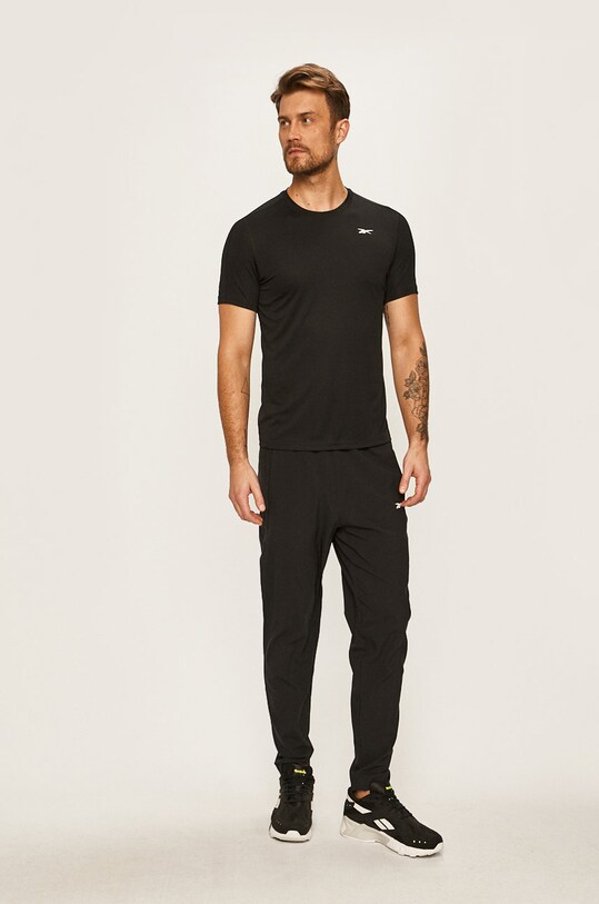 Reebok - Pantaloni FJ4060 FJ4060 negru AW22