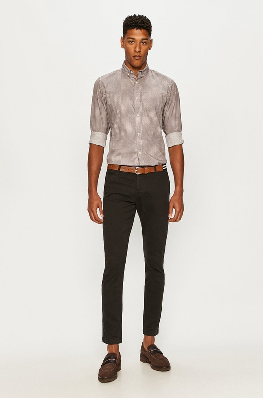 Produkt by Jack & Jones - Spodnie 12166462 czarny AW20