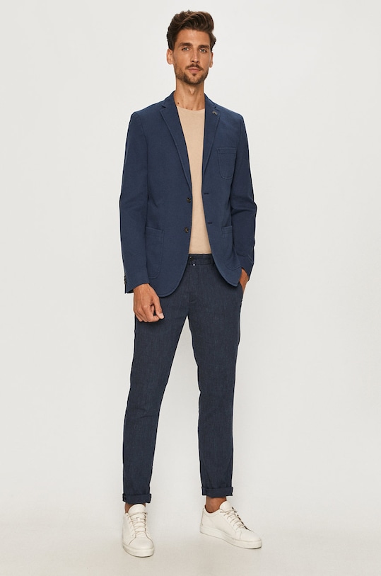 Marc O'Polo - Kalhoty 024133410196 námořnická modř SS20