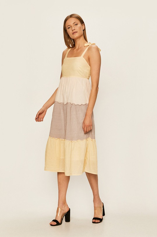 Vero Moda - Sukienka 10226807 biały SS20