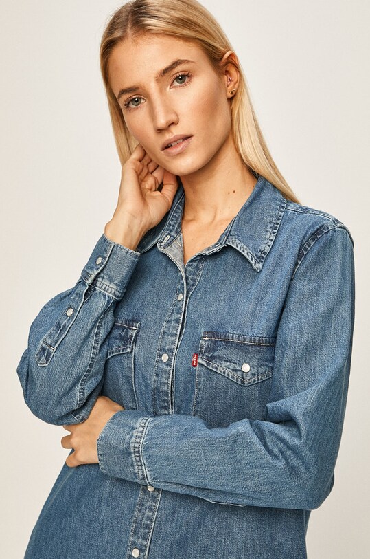 Levi's - Sukienka bawełna granatowy 85793.0000