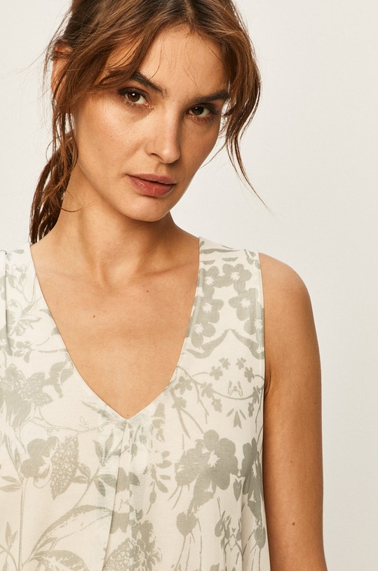 Desigual - Šaty biela 20SWVK96