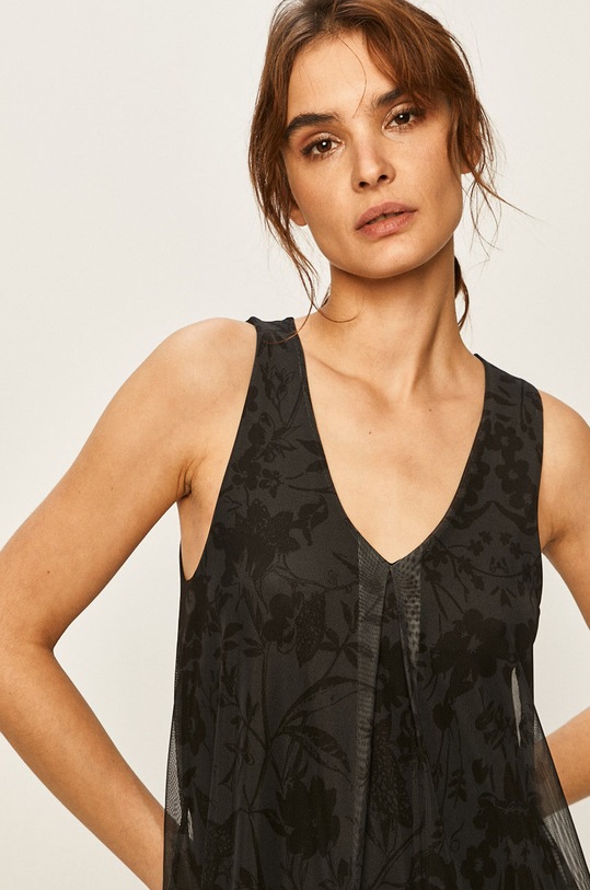 Desigual - Šaty čierna 20SWVK96