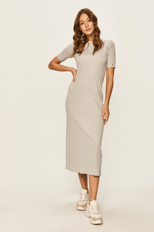 Calvin Klein - Rochie midi gri K20K201822