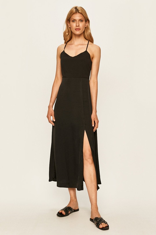 Calvin Klein Jeans - Rochie maxi negru J20J213630