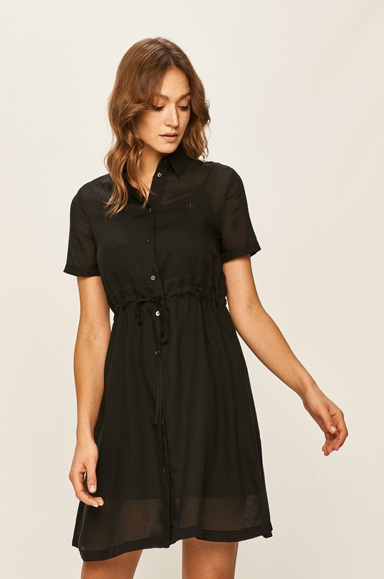 Calvin Klein Jeans - Rochie J20J213644 negru SS20