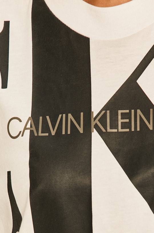 Calvin Klein Jeans - Rochie J20J213829 alb