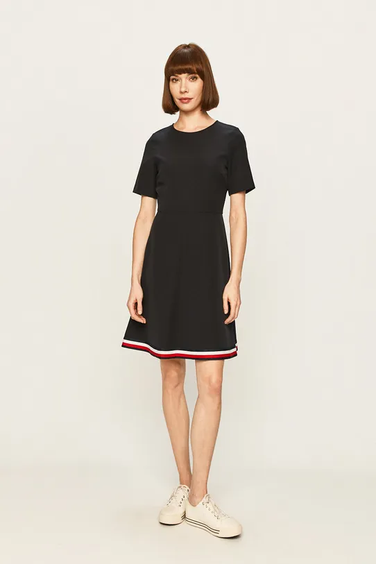 Tommy Hilfiger - Haljina WW0WW27563 mornarsko plava SS21